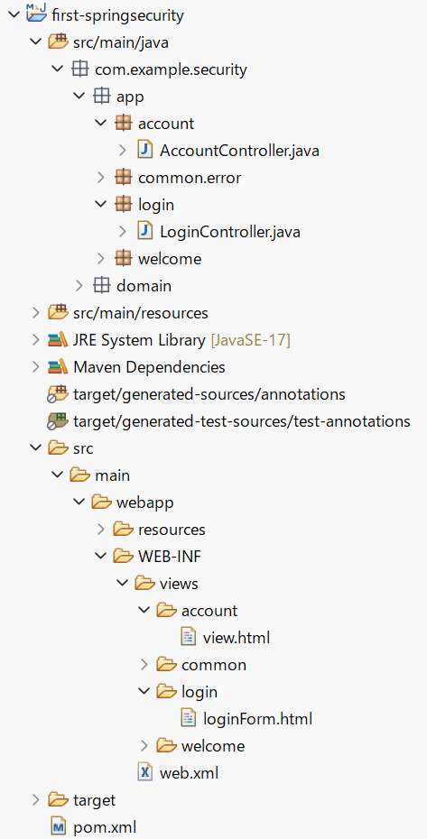 security tutorial application layer package explorer